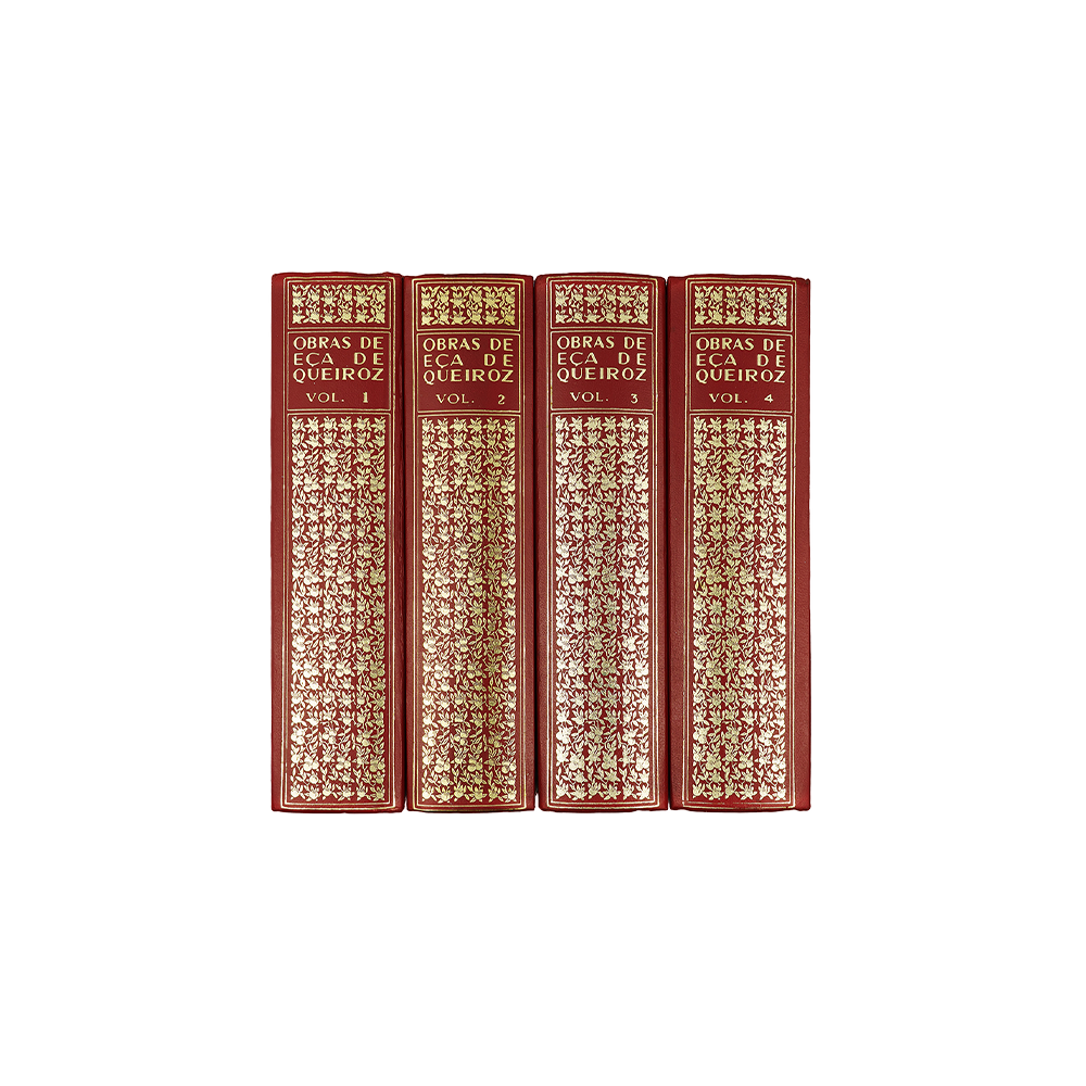QUEIROZ, Eça de (1845–1900). Obras (Lello & Irmão, Porto, 1986), 4 vols.