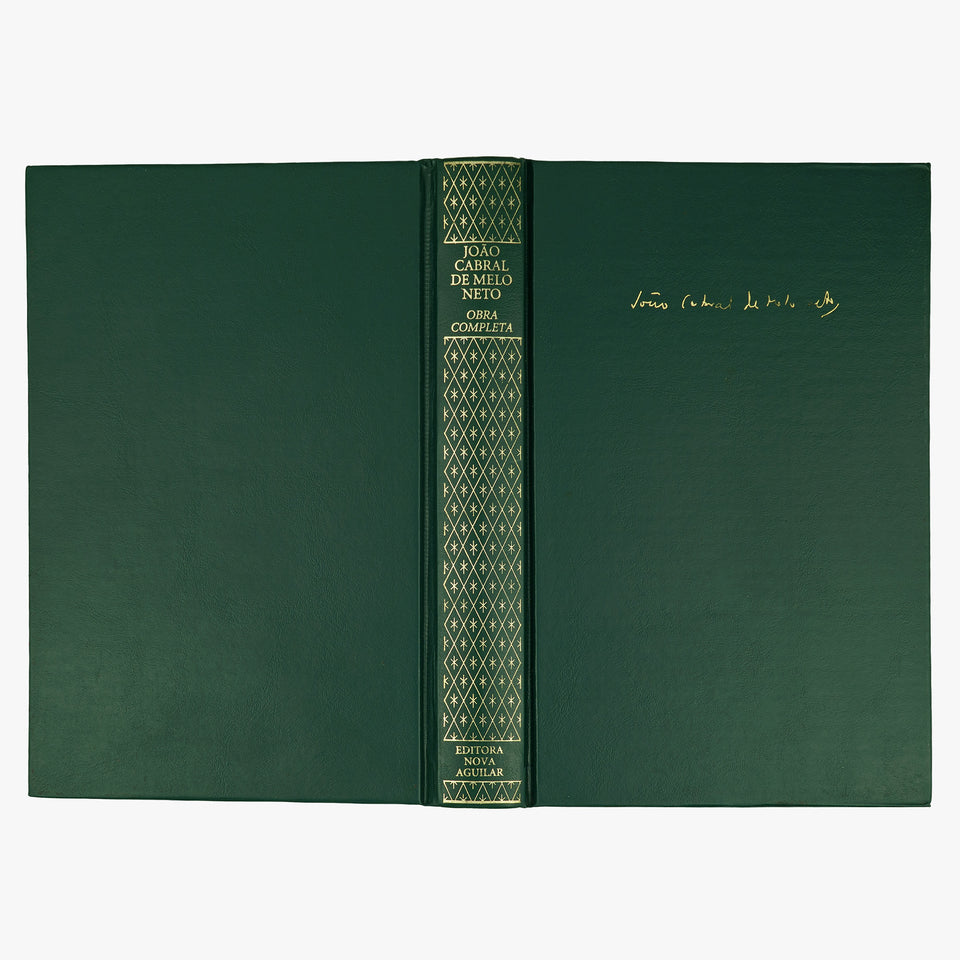 João Cabral de MELO NETO (1920–1999). Obra Completa (Editora Nova Aguilar, Rio de Janeiro, 1994). Primeira edição.