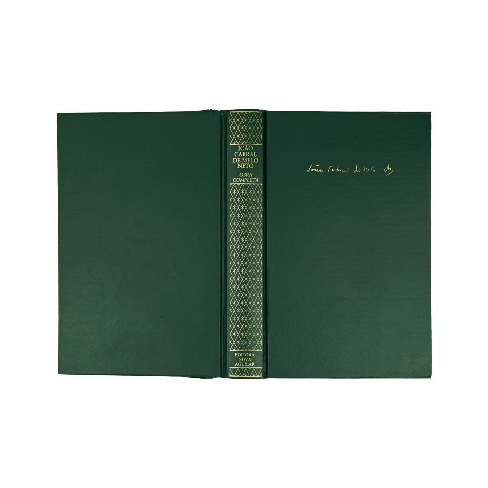 MELO NETO, João Cabral de (1920–1999). Obra Completa (Editora Nova Aguilar, Rio de Janeiro, 1994).