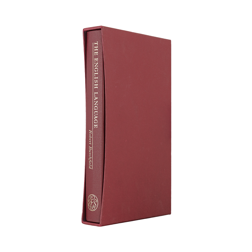 BURCHFIELD, Robert (1923–2004). The English Language (The Folio Society, London, 2006).