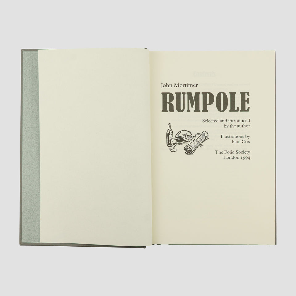 livro Rumpole de John Mortimer edição Folio Society 2006