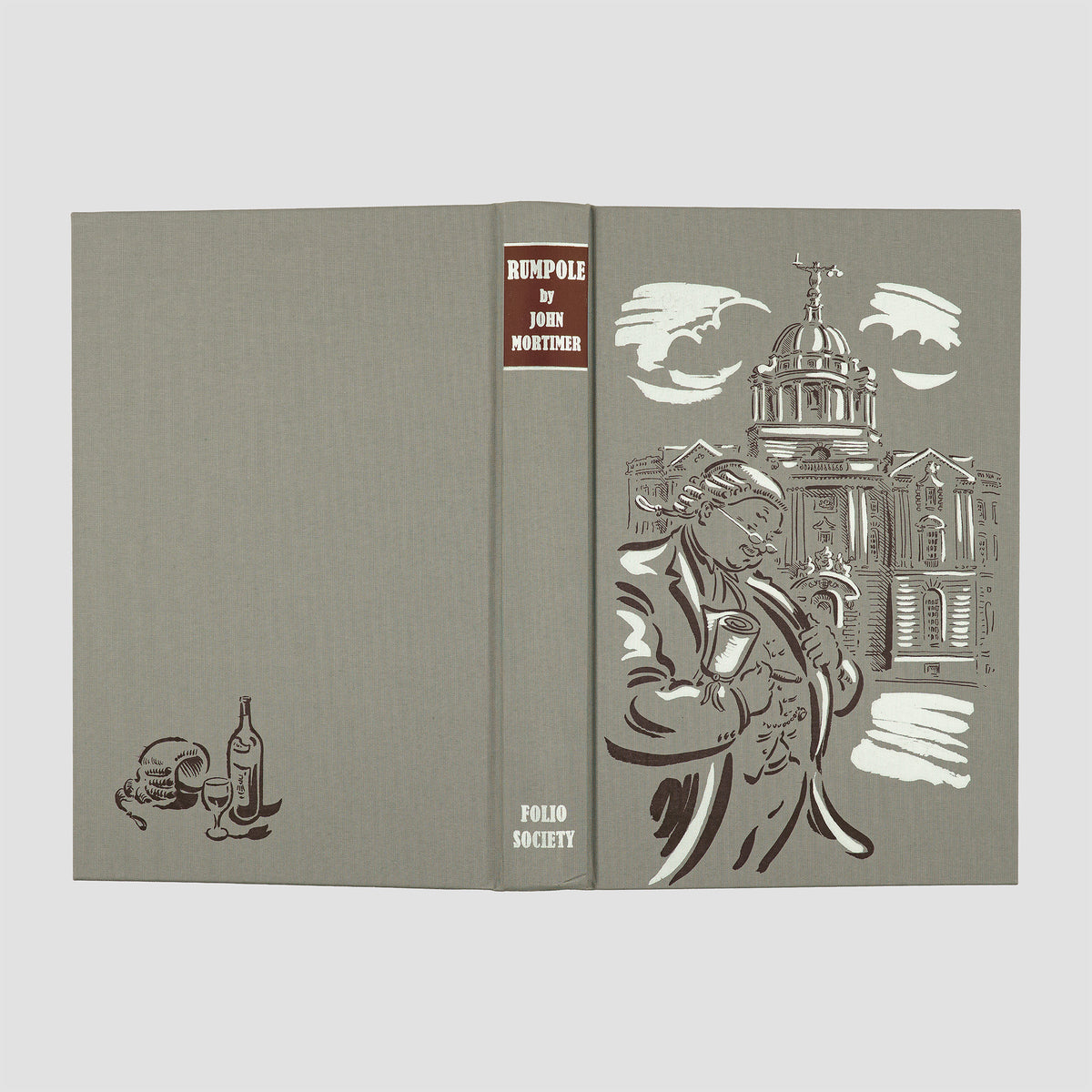 livro Rumpole de John Mortimer edição Folio Society 2006