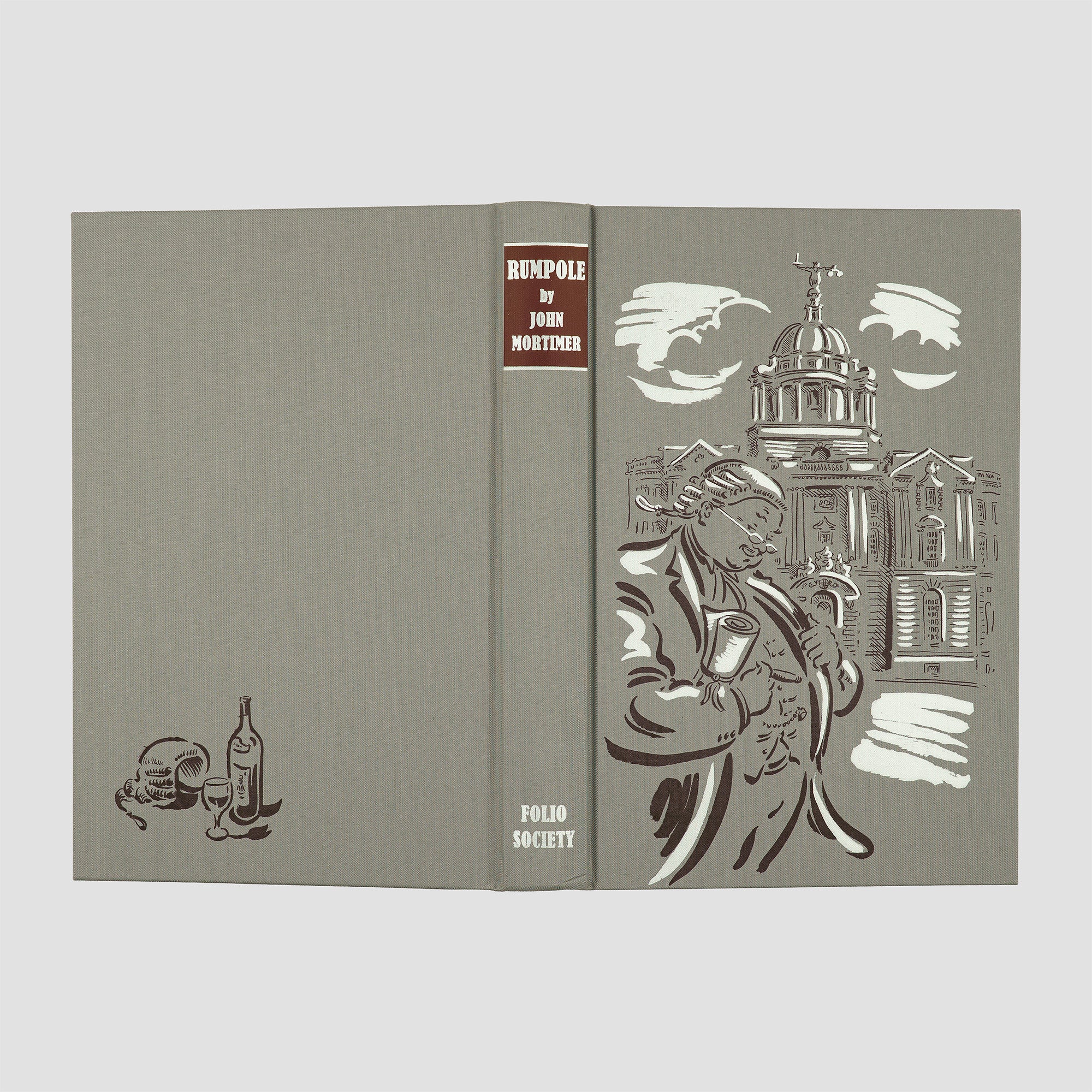 livro Rumpole de John Mortimer edição Folio Society 2006