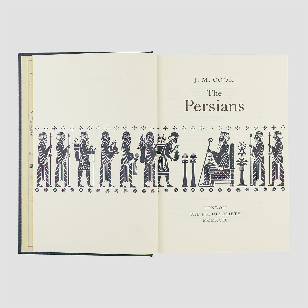 livro The Persians de J. M. Cook edição Folio Society 1999
