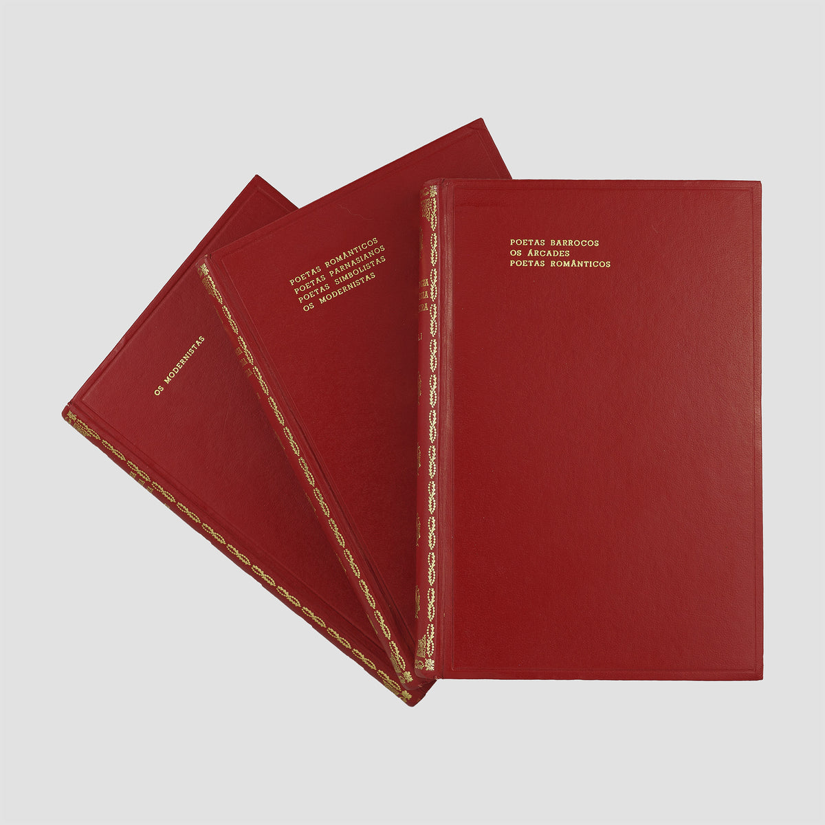 Antologia da Poesia Brasileira edição Lello & Irmão 1984 3 volumes