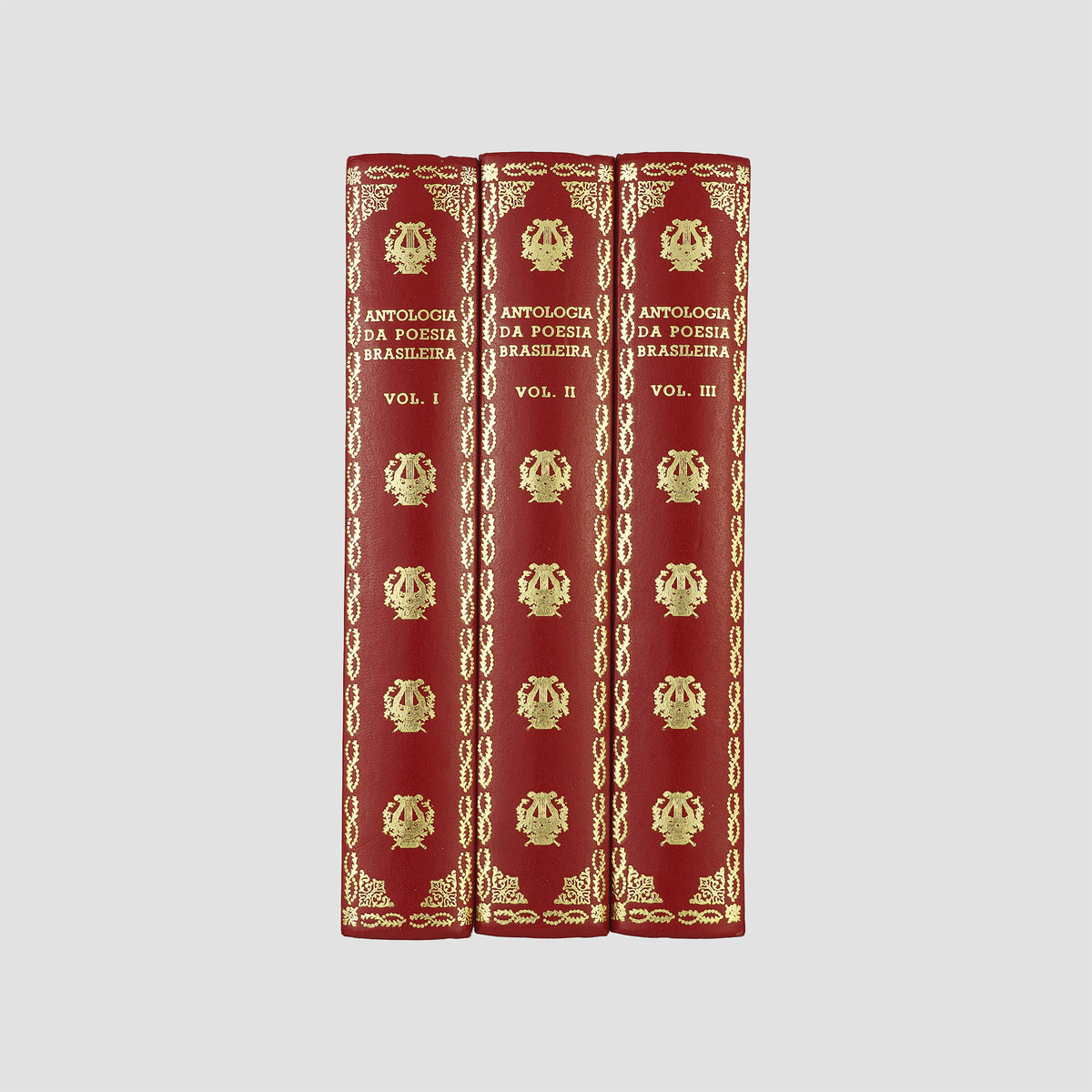 Antologia da Poesia Brasileira edição Lello & Irmão 1984 3 volumes
