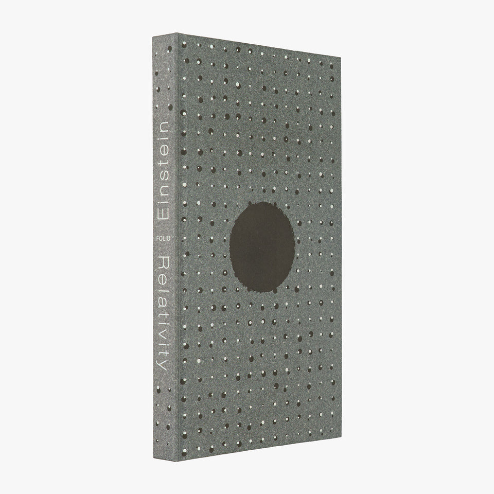 livro Relativity de Albert Einstein edição Folio Society 2004