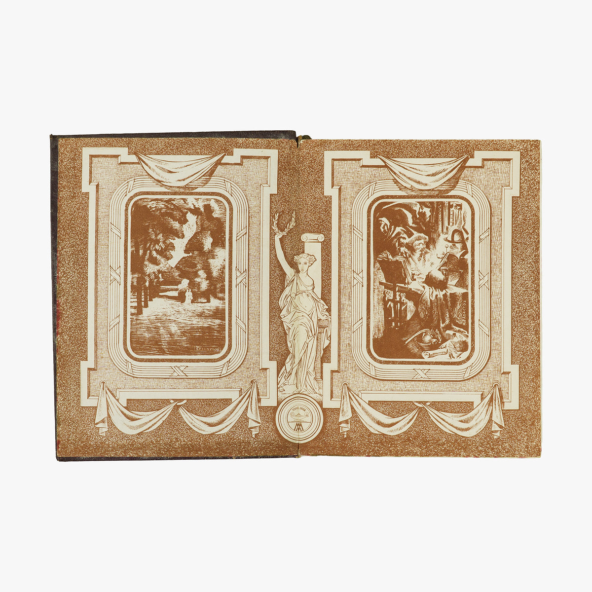 GOETHE, Johann Wolfgang von (1749-1832). Obras Literarias (M. Aguilar - Editor, Madrid, 1944/1945), 2 vols.