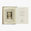 GOETHE, Johann Wolfgang von (1749-1832). Obras Literarias (M. Aguilar - Editor, Madrid, 1944/1945), 2 vols.