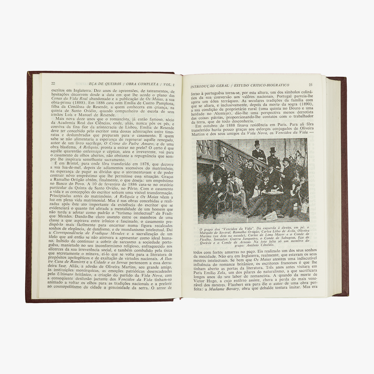 QUEIRÓS, Eça de (1845–1900). Obra completa (Companhia José Aguilar Editôra, Rio de Janeiro, 1970), 2 vols.
