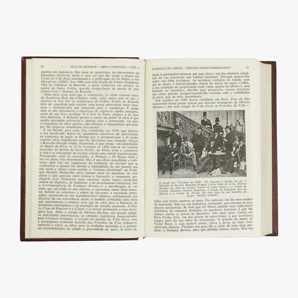 QUEIRÓS, Eça de (1845–1900). Obra completa (Companhia José Aguilar Editôra, Rio de Janeiro, 1970), 2 vols.