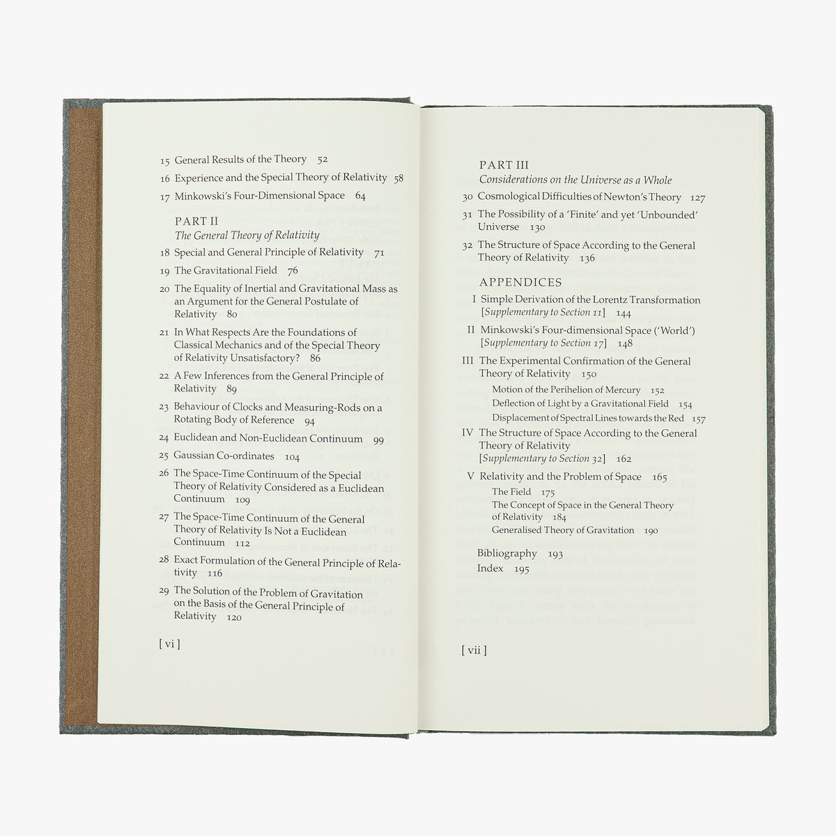EINSTEIN, Albert (1879–1955). Relativity: The Special and the General Theory (The Folio Society, London, 2004).