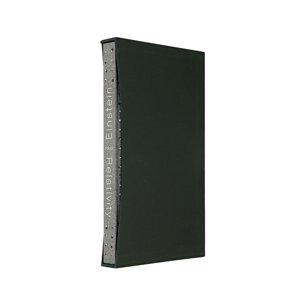 livro Relativity de Albert Einstein edição Folio Society 2004