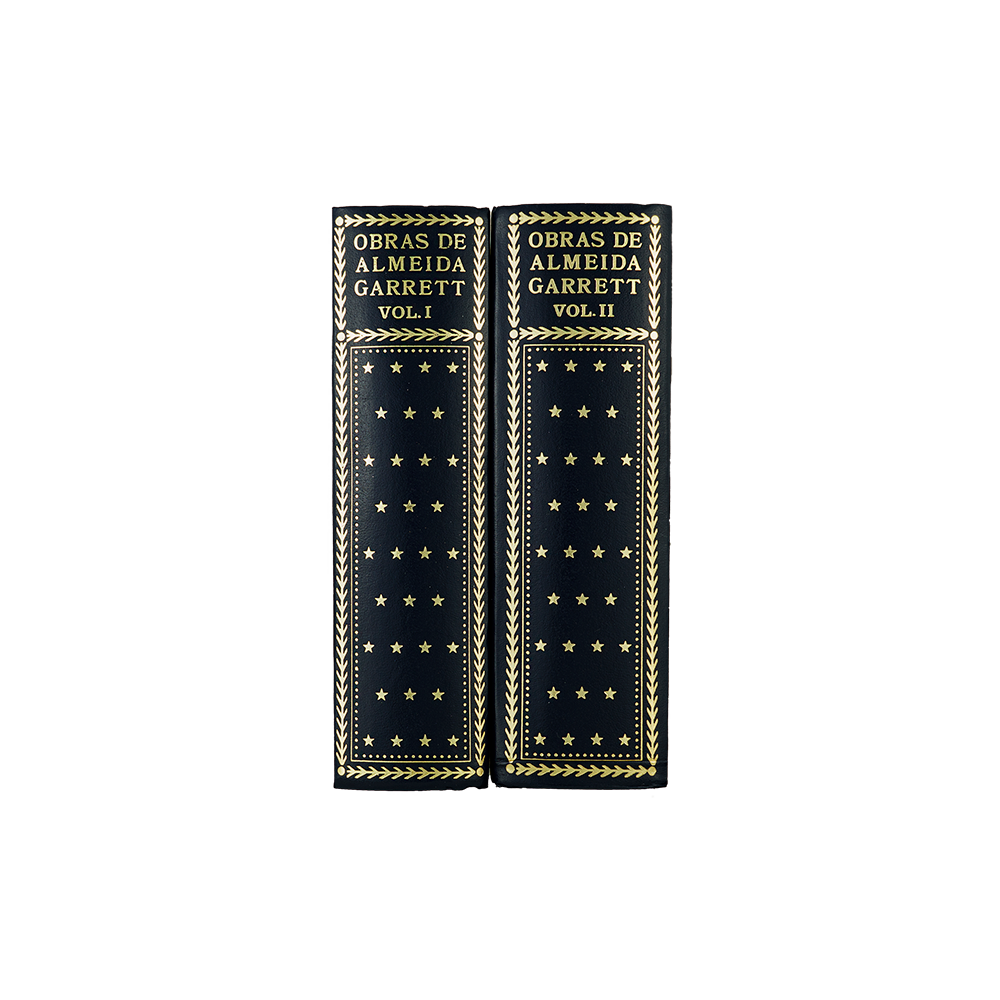 GARRETT, Almeida (1799-1854). Obras (Lello & Irmão, Porto, 1963), 2 vols.