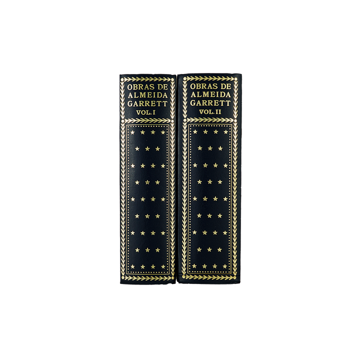 GARRETT, Almeida (1799-1854). Obras (Lello & Irmão, Porto, 1963), 2 vols.