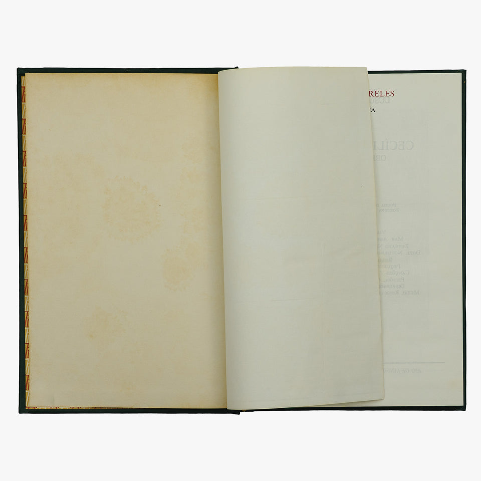 MEIRELES, Cecília (1901-1964). Obra poética (Editora Nova Aguilar, Rio de Janeiro, 1991).