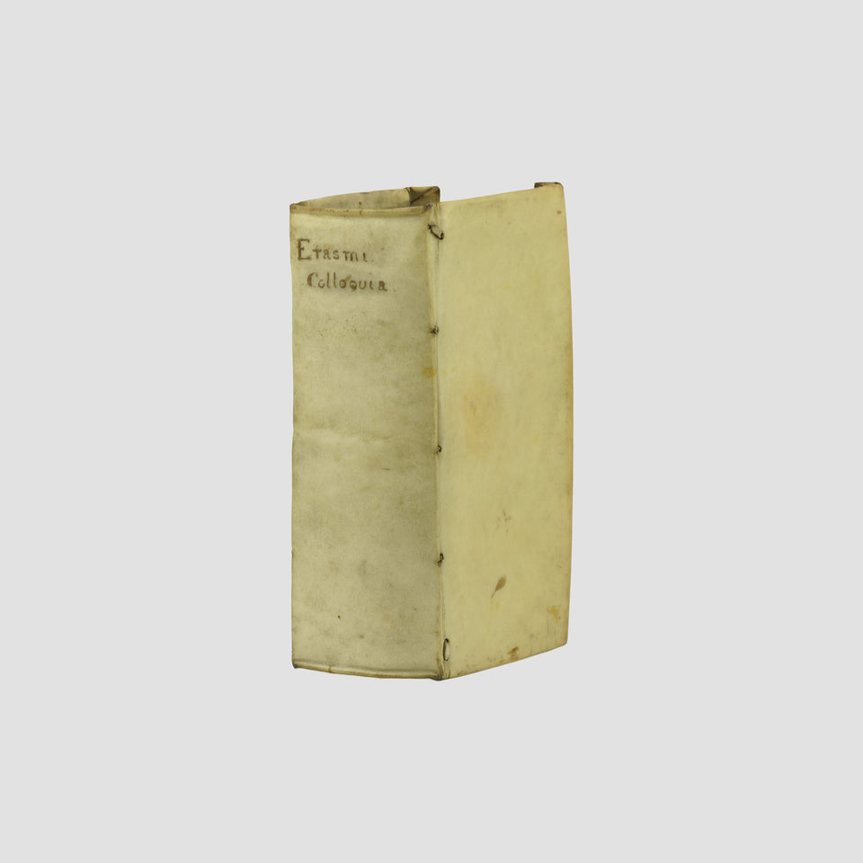 ERASMO, Desidério (c. 1466–1536). Des. Erasmi Roterod. Colloquia nunc emendatiora (Ex Officina Elzeviriana, Amsterdã, 1679).