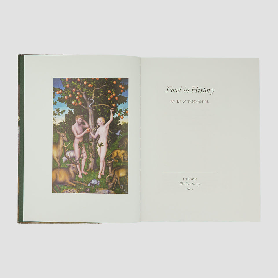 TANNAHILL, Reay (1929–2007). Food in History (The Folio Society, London, 2007).