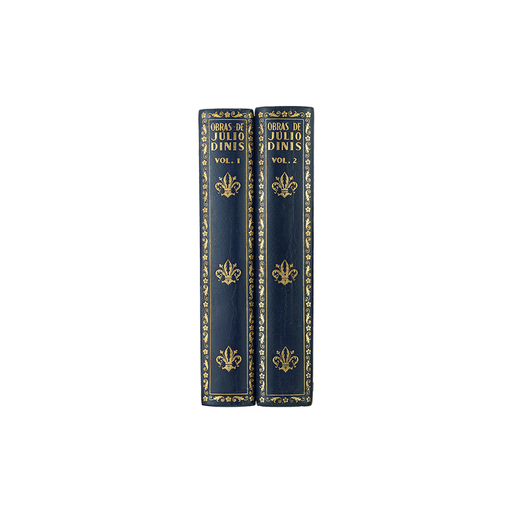 DINIS, Júlio (1839-1871). Obras (Lello & Irmão Editores, Porto, s.d.), 2 vols.