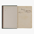 Longfellow — The Poetical Works (Frederick Warne and Co., c. 1880). Livro físico, edição vitoriana, com dedicatória. Encadernação editorial com douração.