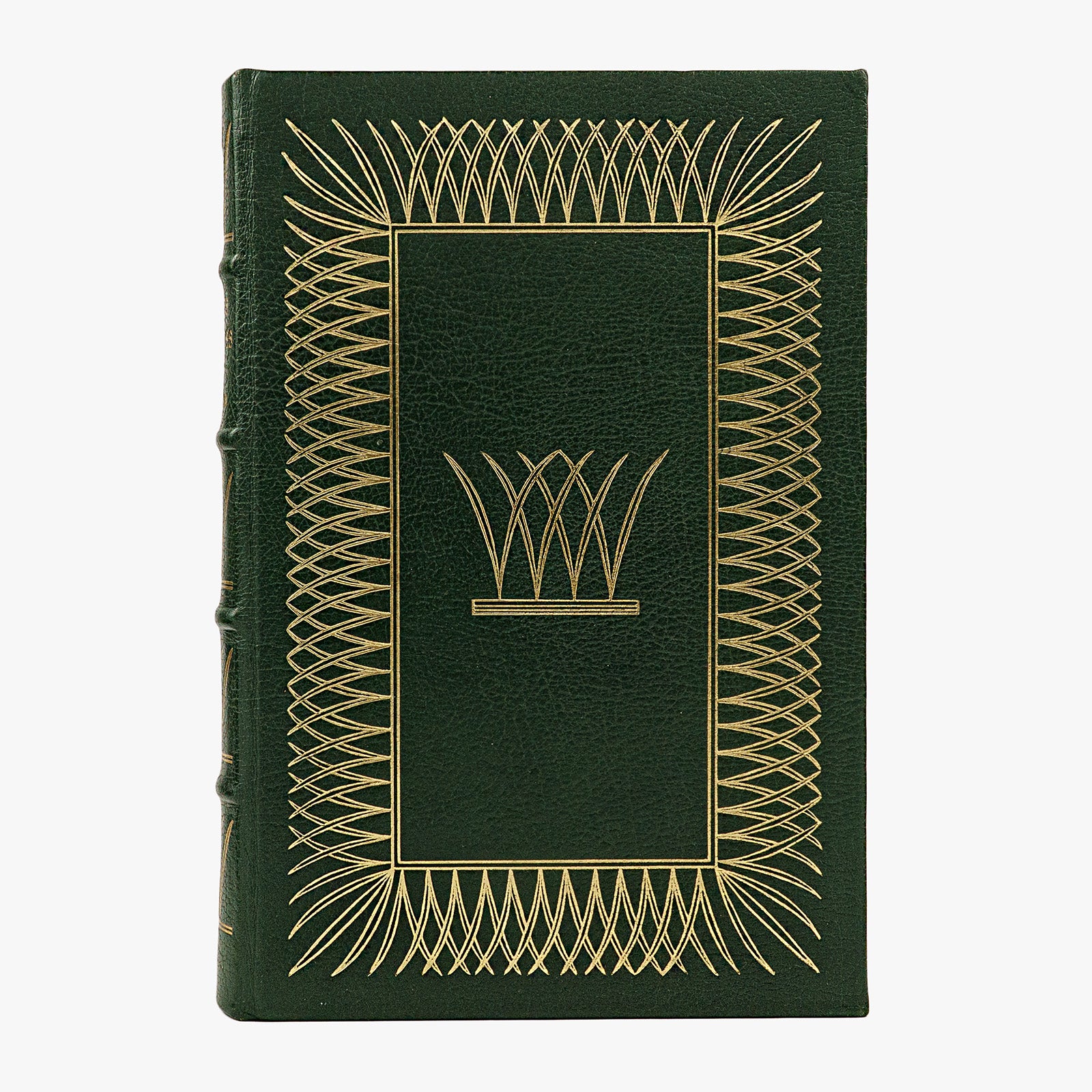 Walt Whitman — Leaves of Grass (The Easton Press, 1977). Livro físico ilustrado. Encadernação de luxo.