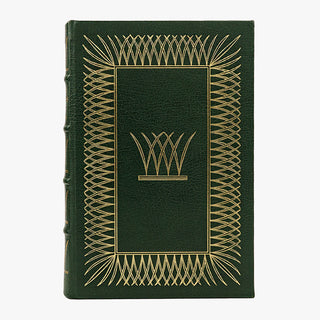 Walt Whitman — Leaves of Grass (The Easton Press, 1977). Livro físico ilustrado. Encadernação de luxo.