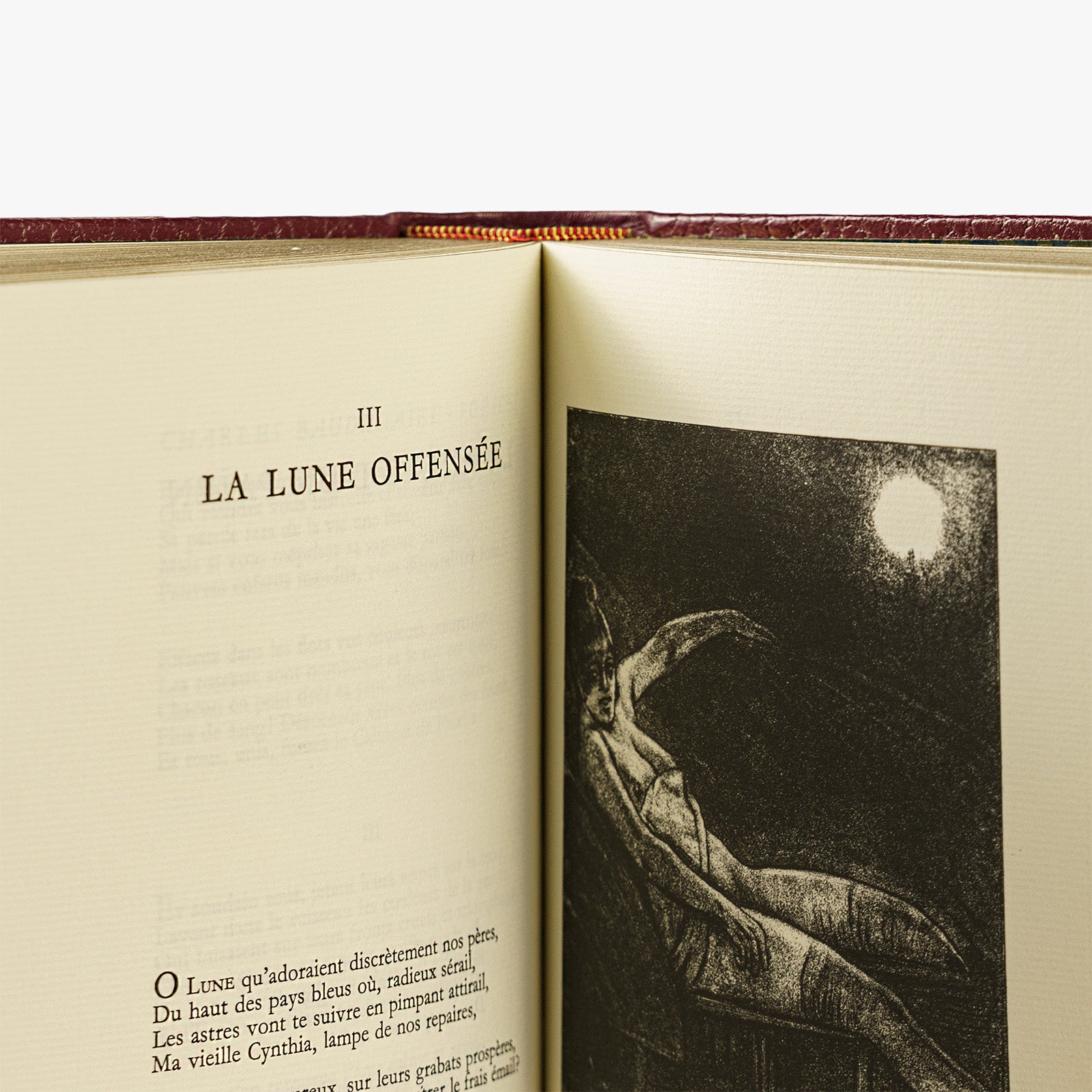 Charles Baudelaire — Oeuvre poétique (Jean de Bonnot, 1973). Livro físico em encadernação de luxo.
