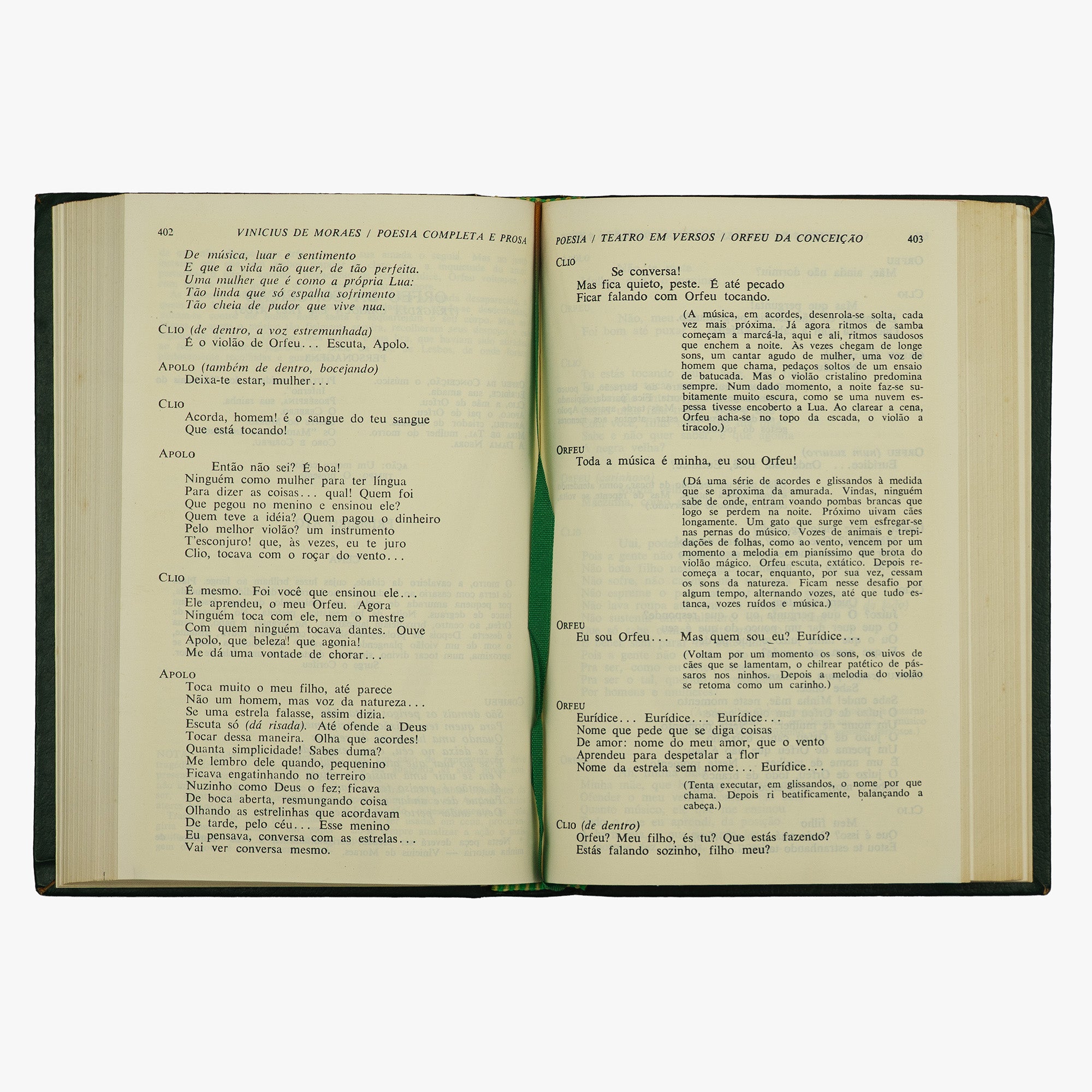 MORAES, Vinicius de (1913–1980). Poesia completa e prosa (Editora Nova Aguilar S.A., Rio de Janeiro, 1976).